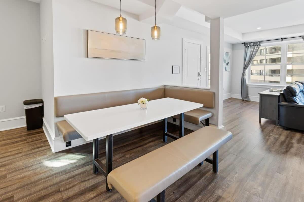 Modern 4Br 2Ba Apt Steps To The Beach Open Living Atlantic City Extérieur photo