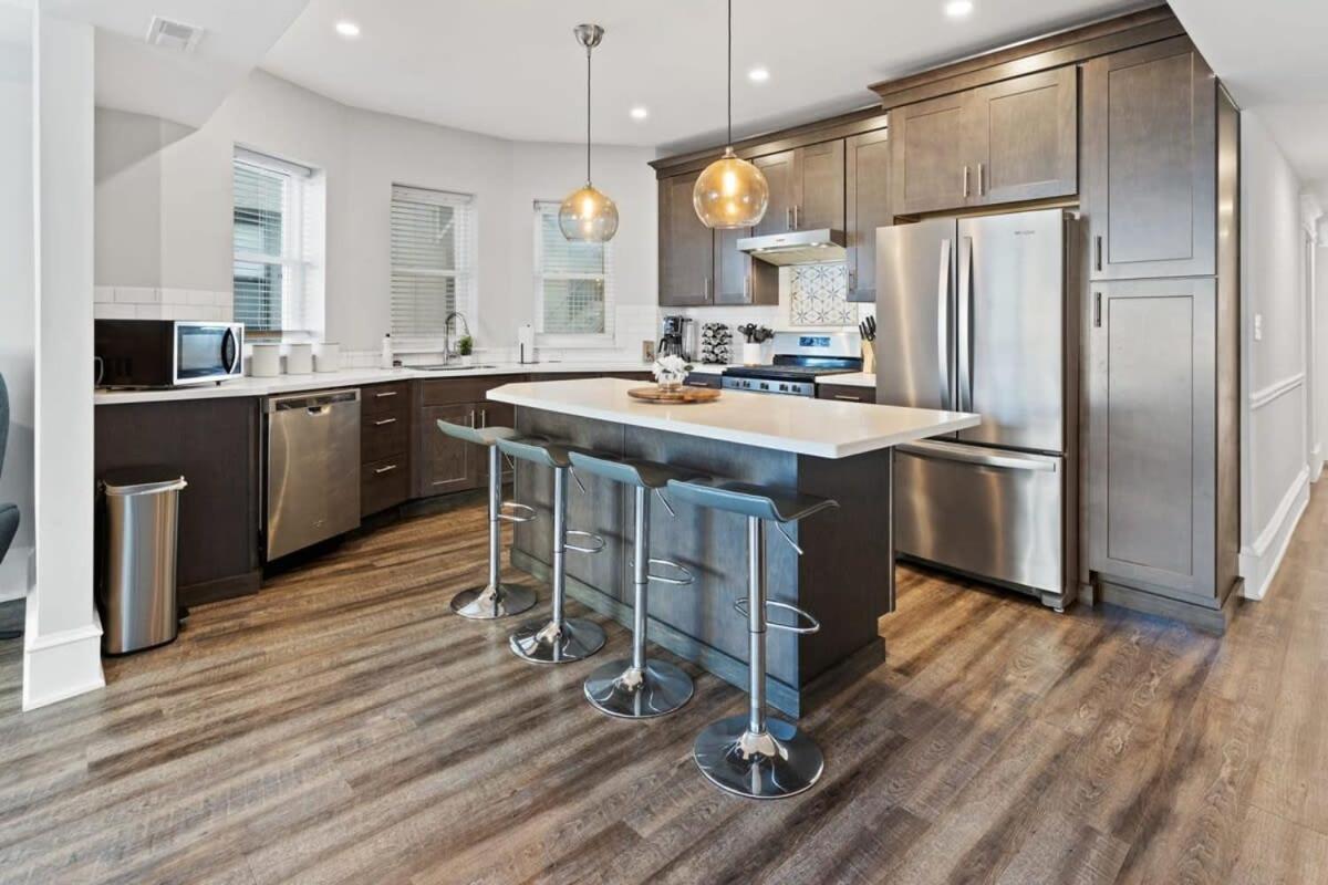 Modern 4Br 2Ba Apt Steps To The Beach Open Living Atlantic City Extérieur photo