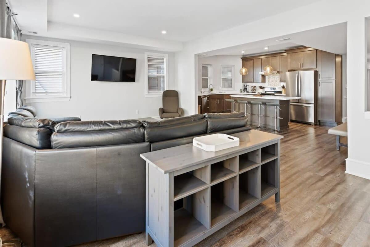 Modern 4Br 2Ba Apt Steps To The Beach Open Living Atlantic City Extérieur photo