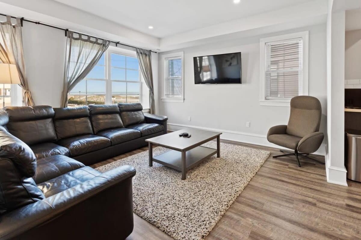 Modern 4Br 2Ba Apt Steps To The Beach Open Living Atlantic City Extérieur photo