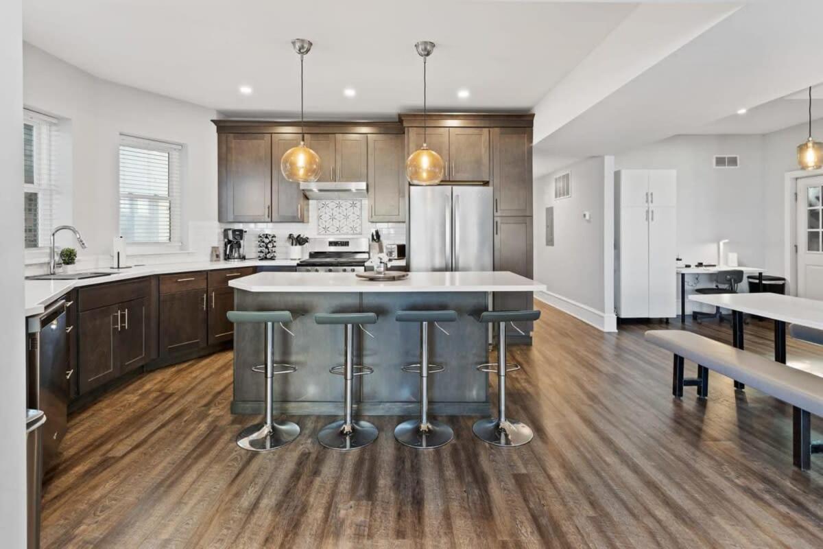 Modern 4Br 2Ba Apt Steps To The Beach Open Living Atlantic City Extérieur photo