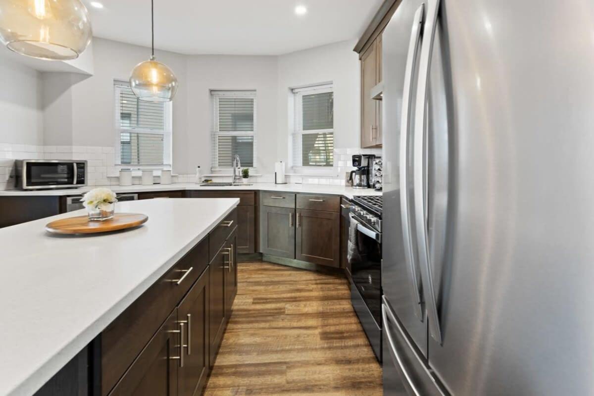 Modern 4Br 2Ba Apt Steps To The Beach Open Living Atlantic City Extérieur photo