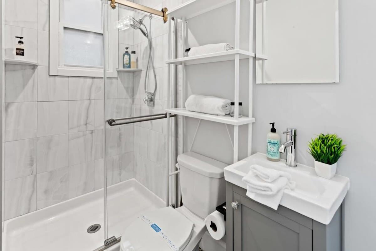 Modern 4Br 2Ba Apt Steps To The Beach Open Living Atlantic City Extérieur photo