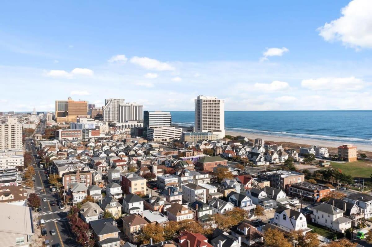 Modern 4Br 2Ba Apt Steps To The Beach Open Living Atlantic City Extérieur photo